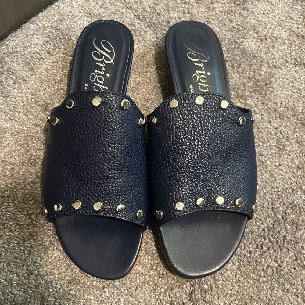 Brighton - Blue Night Slip on Slide Sandals - Size 8M. So comfortable! - Picture 2 of 5